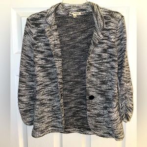 Gray Knit Cardigan Size M